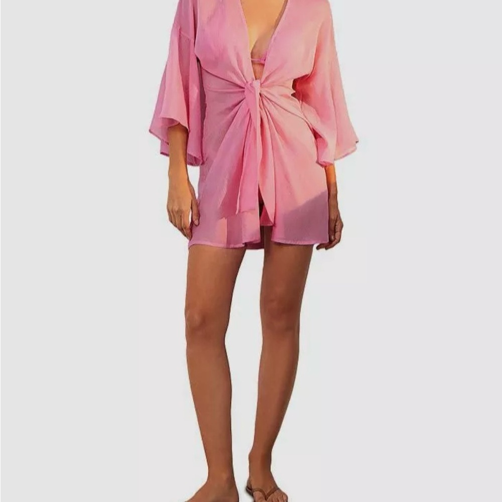 Vix Pink Perola Swim Coverup